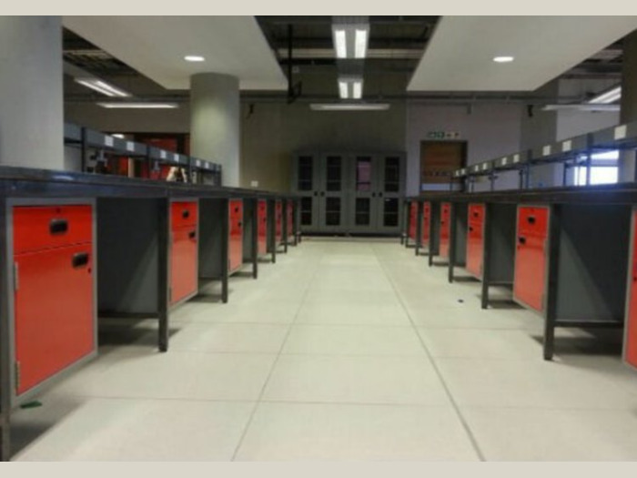 Laboratory Desks and Cupboards
